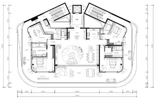 吉吉HomeDefinition | HD灵感案例 | 东方惬意奢境，80后创一代的546m²度假私宅